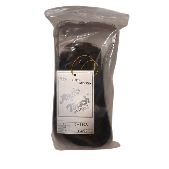 Wavy Ponytail Clip Extension Dk Golden Brown Fancy Wedding Holiday Party Glamor - Picture 3 of 8